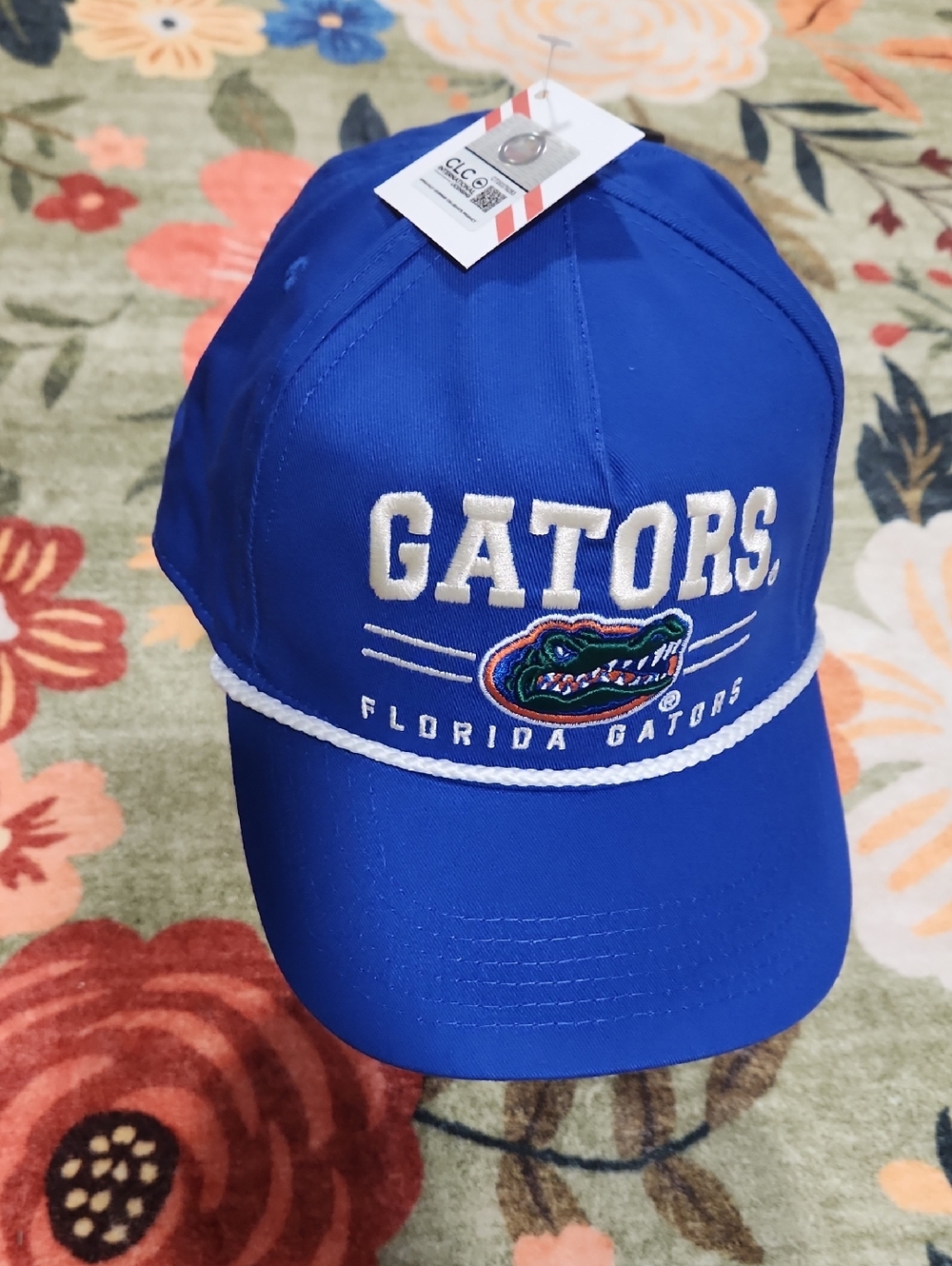 Florida Gators Blue Embroidered Rope Cap
